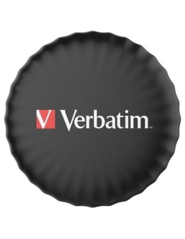 Localizador Verbatim My Finder Coin Bluetooth Tracker MYFC-01B compatible con Apple/ Incluye Llavero y Pila/ Negro