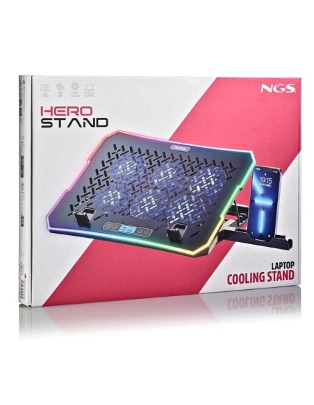 NGS Base Refrigeradora Portátil 15.6" 6 Vent