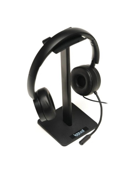 iggual Soporte para auriculares SA22 negro