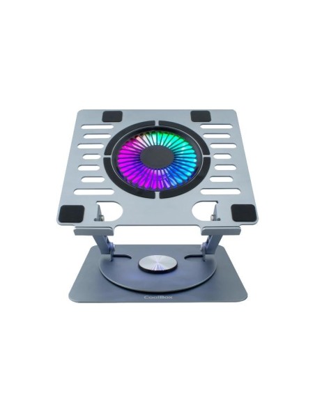 COOLBOX Base refrigerac.Portátil COOLAIR 1vent RGB