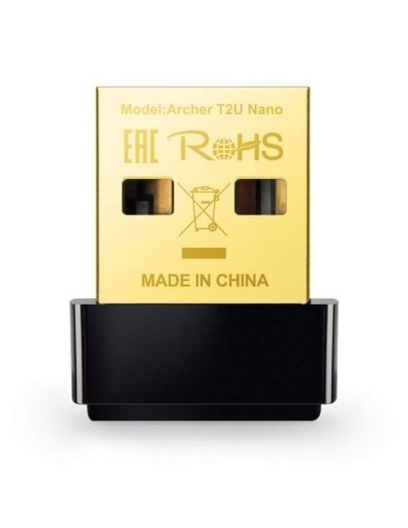 Adaptador USB - WiFi TP-Link Archer T2U Nano/ 600Mbps