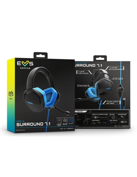 ENERGY SISTEM Auricular Gaming ESG 4 S 7'1 Blue