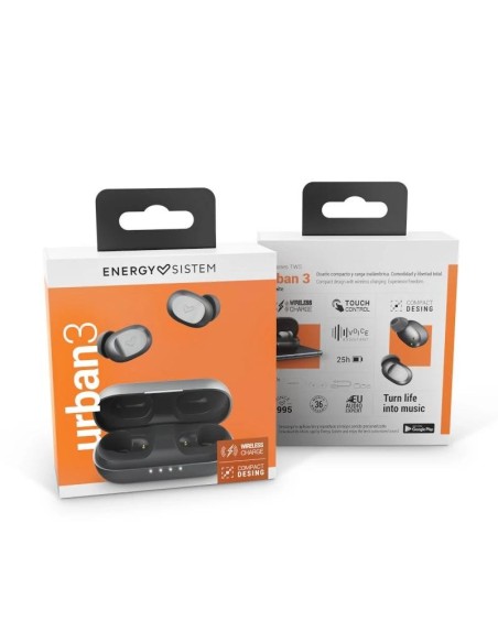 Energy Sistem Auriculares  Urban3  Graphite BT 5'0