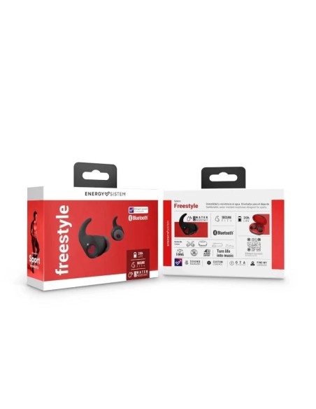 Energy Sistem  Auriculares  Freestyle Space Negro