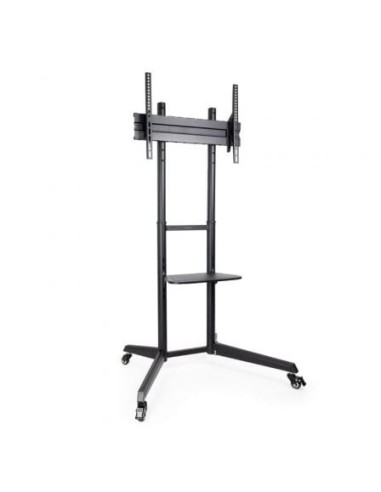 Soporte de Suelo Inclinable con Ruedas TooQ FS1170M-B para TV de 37-70'/ hasta 50kg