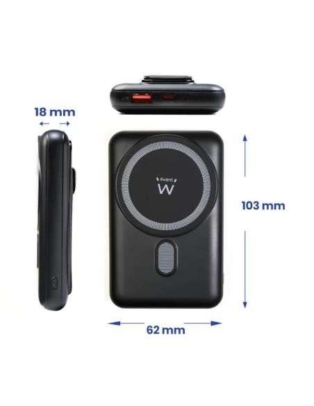 EWENT POWERBANK 10000mAh MagSafe PD 22'5W