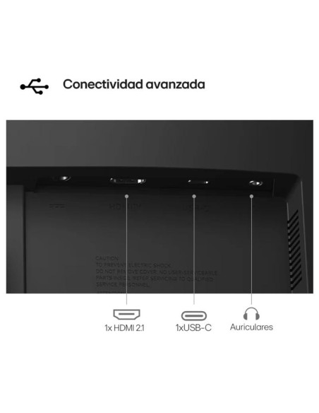 LG 27U421A-B  monitor 27" FHD 1xHDMI curvo