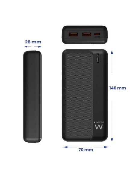 EWENT POWERBANK 20000mAh PD 22'5W