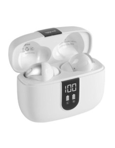 iggual Auriculares inalámbricos TWS Bluetooth blan