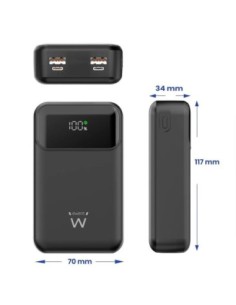 EWENT POWERBANK 65W' 20000mAh CARGA RÁPIDA