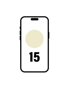 Smartphone Apple iPhone 15 256Gb/ 6.1'/ 5G/ Amarillo