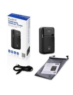 EWENT POWERBANK 65W' 20000mAh CARGA RÁPIDA 2