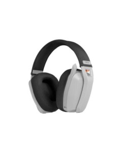 Krom Auriculares Gaming KANJI inalambrico blanco
