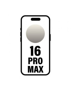 Smartphone Apple iPhone 16 Pro Max 256GB/ 6.9'/ 5G/ Titanio Natural