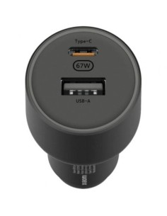 Cargador de Coche Xiaomi 67W USB-A Tipo-C/ 1xUSB-A/ 1xUSB Tipo-C/ 67W