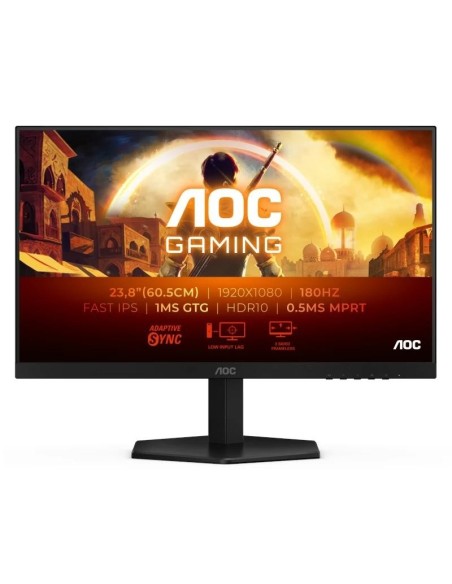 AOC 24G42E Monitor 23.8"IPS FHD 180hz 1ms HDMI DP