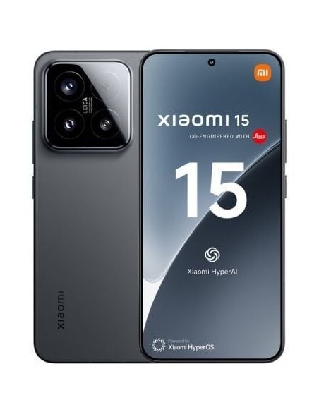 Smartphone Xiaomi 15 NFC 12GB/ 512GB/ 6.36'/ 5G/ Negro