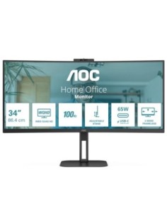 AOC CU34V5C Monitor 27" 2K HDMI USBc MM AA cur