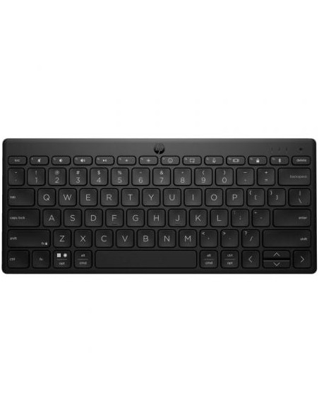 Teclado Compacto Inalámbrico por Bluetooth HP 355 Bluetooth/ Negro