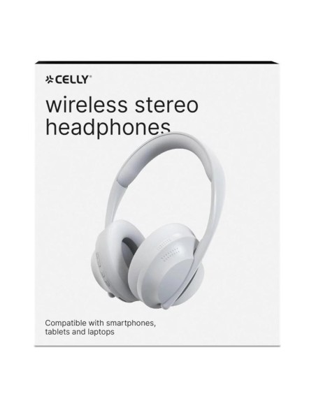 Celly Auricular Diadema Inalámbrico ARCHBEAT Blanc