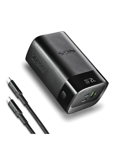 NGS BATERIA EXTERNA PORTATIL CARGA RAPIDA 65W