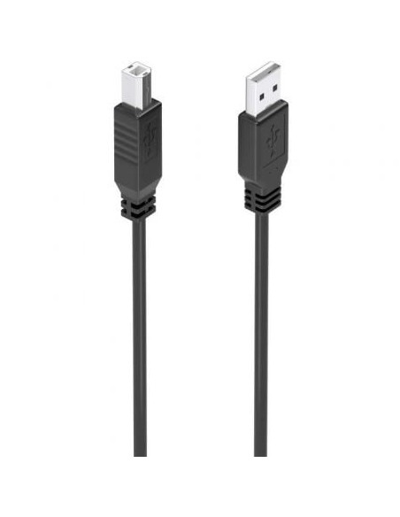 Cable Alargador USB 2.0 Aisens A101-0906/ USB Macho - USB Tipo-B/ 15m/ Negro