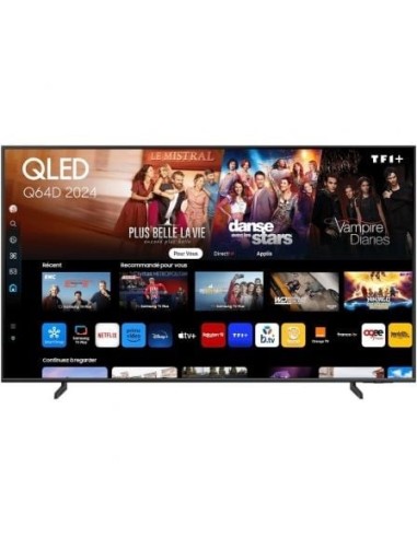 Televisor Samsung QLED Q64D TQ75Q64DAU 75'/ Ultra HD 4K/ Smart TV/ WiFi