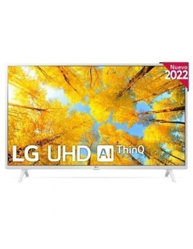 Televisor LG UHD 43UQ76906LE 43'/ Ultra HD 4K/ Smart TV/ WiFi/ Blanca