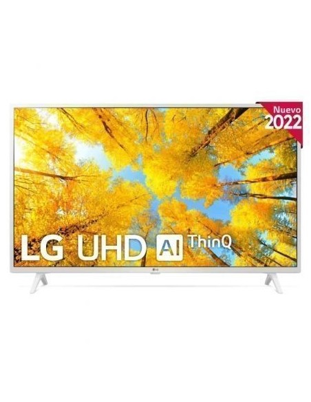 Televisor LG UHD 43UQ76906LE 43'/ Ultra HD 4K/ Smart TV/ WiFi/ Blanca