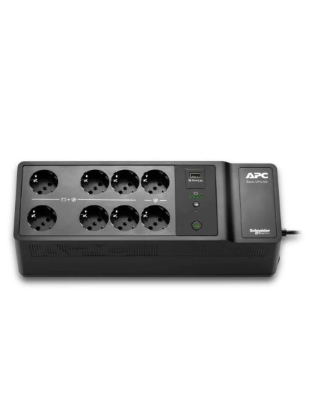 APC Back-UPS  500VA/300W 8 Schuko 1 USB A