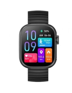Smartwatch Aiwa SW-A700/ Notificaciones/ Frecuencia Cardíaca/ Negro