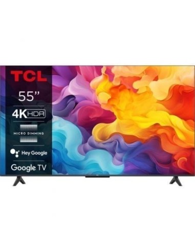 Televisor TCL 55P61B 55'/ Ultra HD 4K/ Smart TV/ WiFi