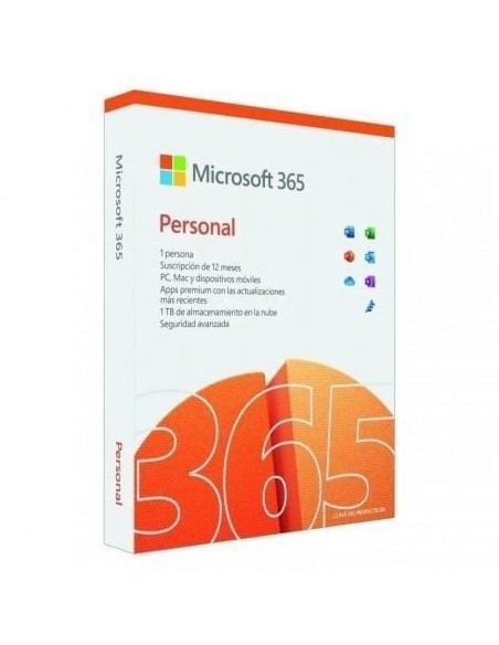 Microsoft Office 365 Personal/ 1 Usuario/ 1 Año