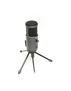 iggual Micrófono condensador Podcasting Pro gris 2