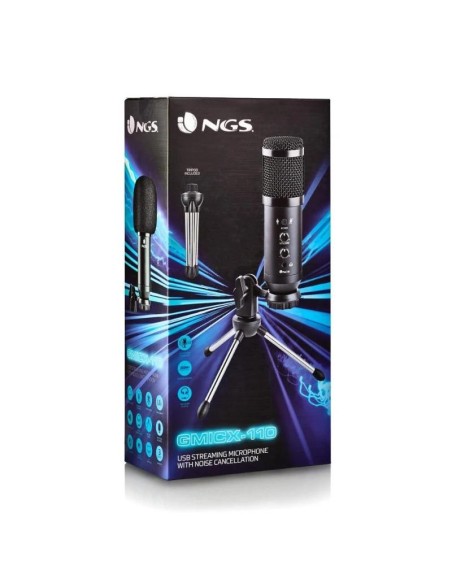 NGS MICROFONO UNIDIRECCIONAL CON TRIPODE Y USB