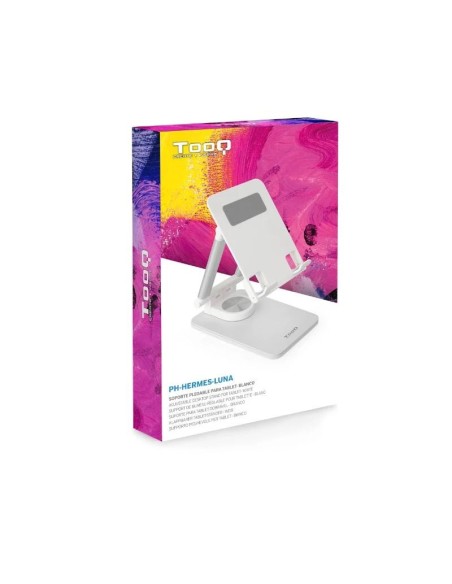 Tooq Soporte mesa tablet hasta 13" Blanco