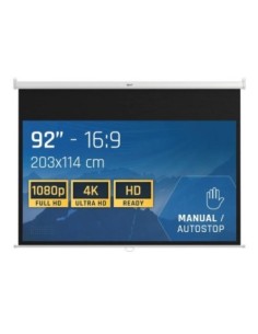 iggual Pantalla manual 16:9 92" 203x114 cm 2