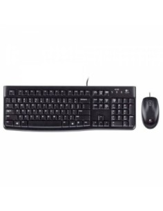 Logitech MK120 Teclado + Ratón óptico 1000dpi USB 2