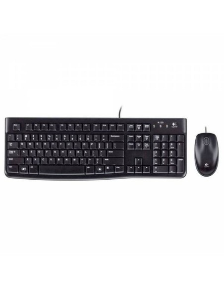 Logitech MK120 Teclado + Ratón óptico 1000dpi USB