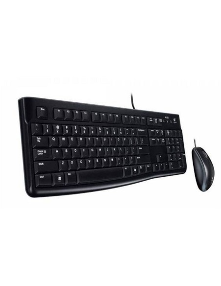 Logitech MK120 Teclado + Ratón óptico 1000dpi USB
