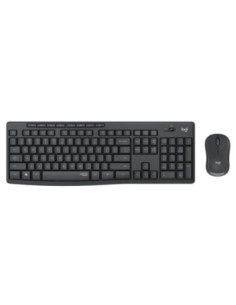 Logitech MK295 Teclado y raton inalambrico Negro