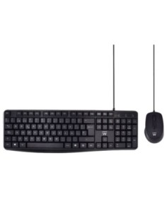 Ewent EW3006 kit teclado+ raton escrit. silenciosa