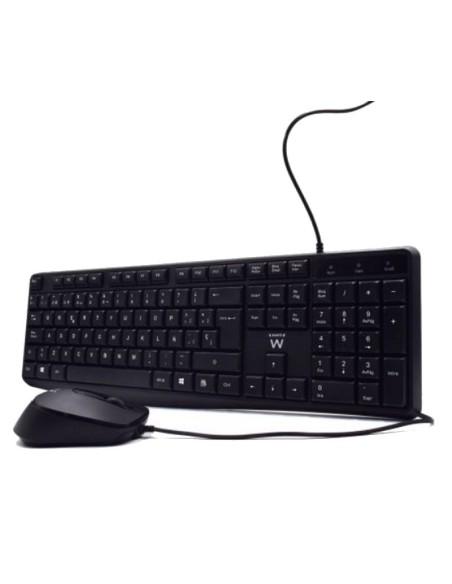 Ewent EW3006 kit teclado+ raton escrit. silenciosa