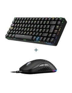 Hiditec Teclado GM1K switch red + Raton GX30 PRO